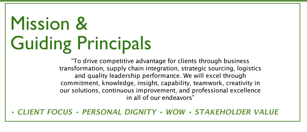 Mission & Guiding Principals